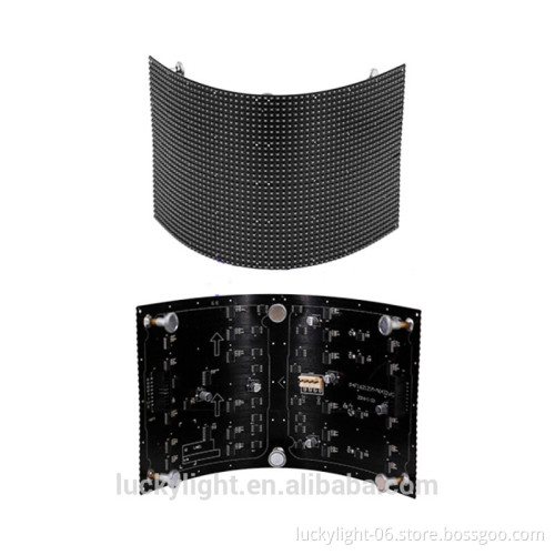 HD indoor full color P4 programmable flexible led display price